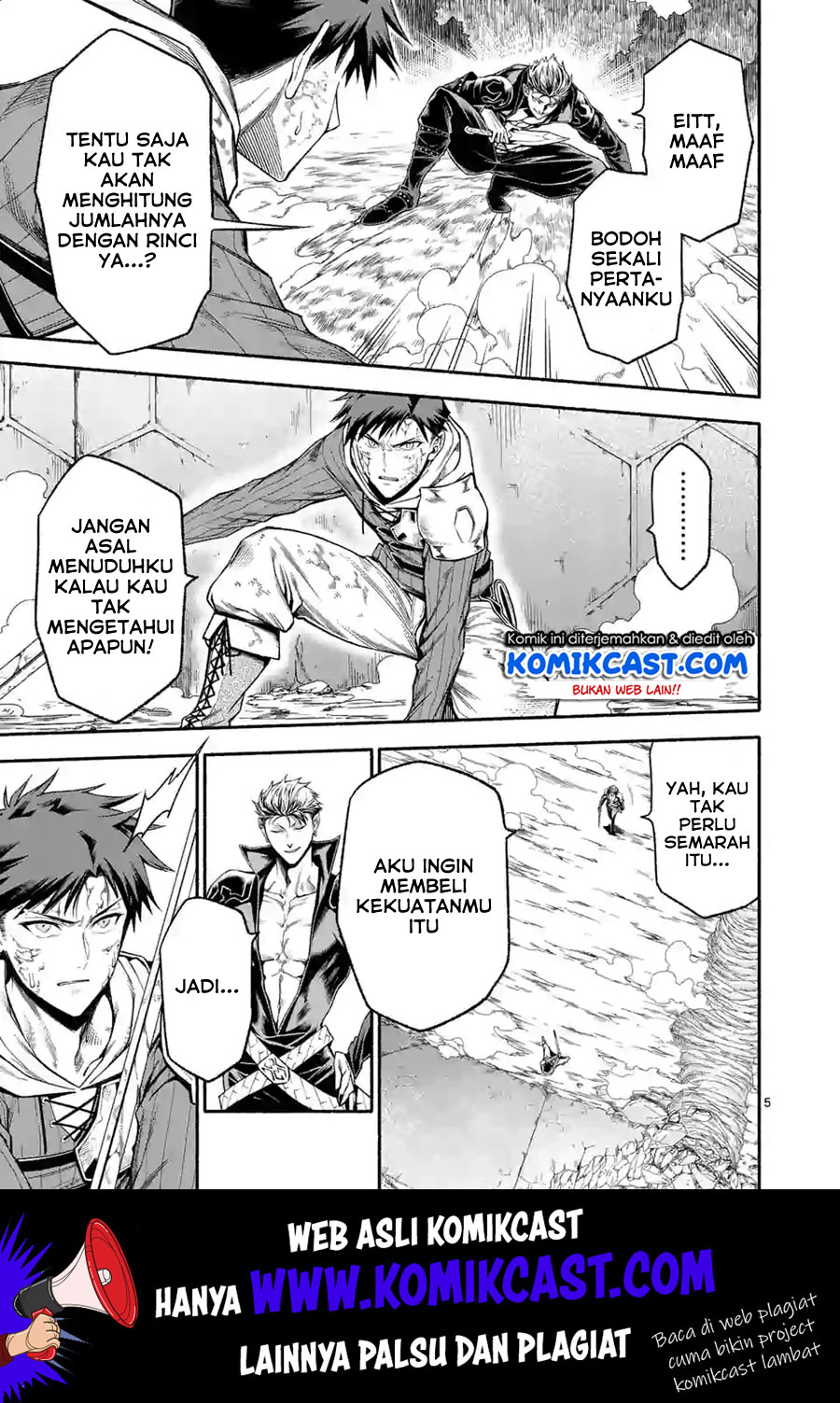 Halaman 6 dari Shi ni Modori, Subete o Sukuu Tame ni Saikyou e to Itaru @ Comic Chapter 14