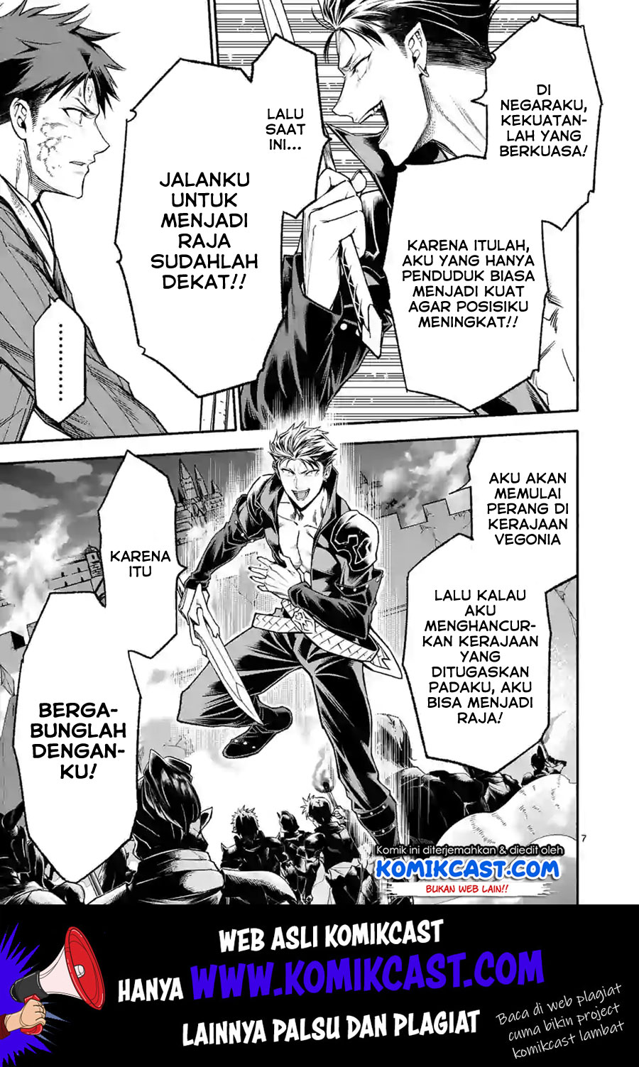 Halaman 8 dari Shi ni Modori, Subete o Sukuu Tame ni Saikyou e to Itaru @ Comic Chapter 14