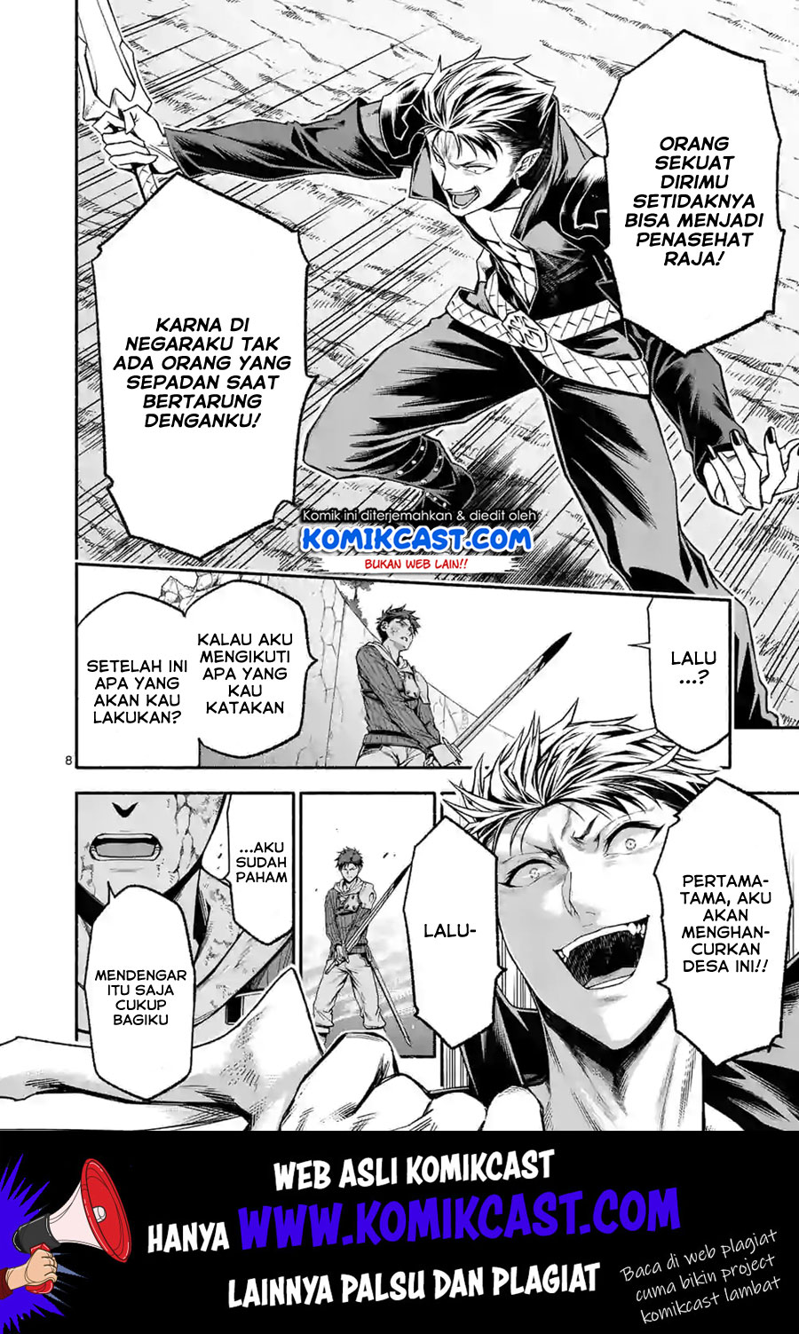 Halaman 9 dari Shi ni Modori, Subete o Sukuu Tame ni Saikyou e to Itaru @ Comic Chapter 14