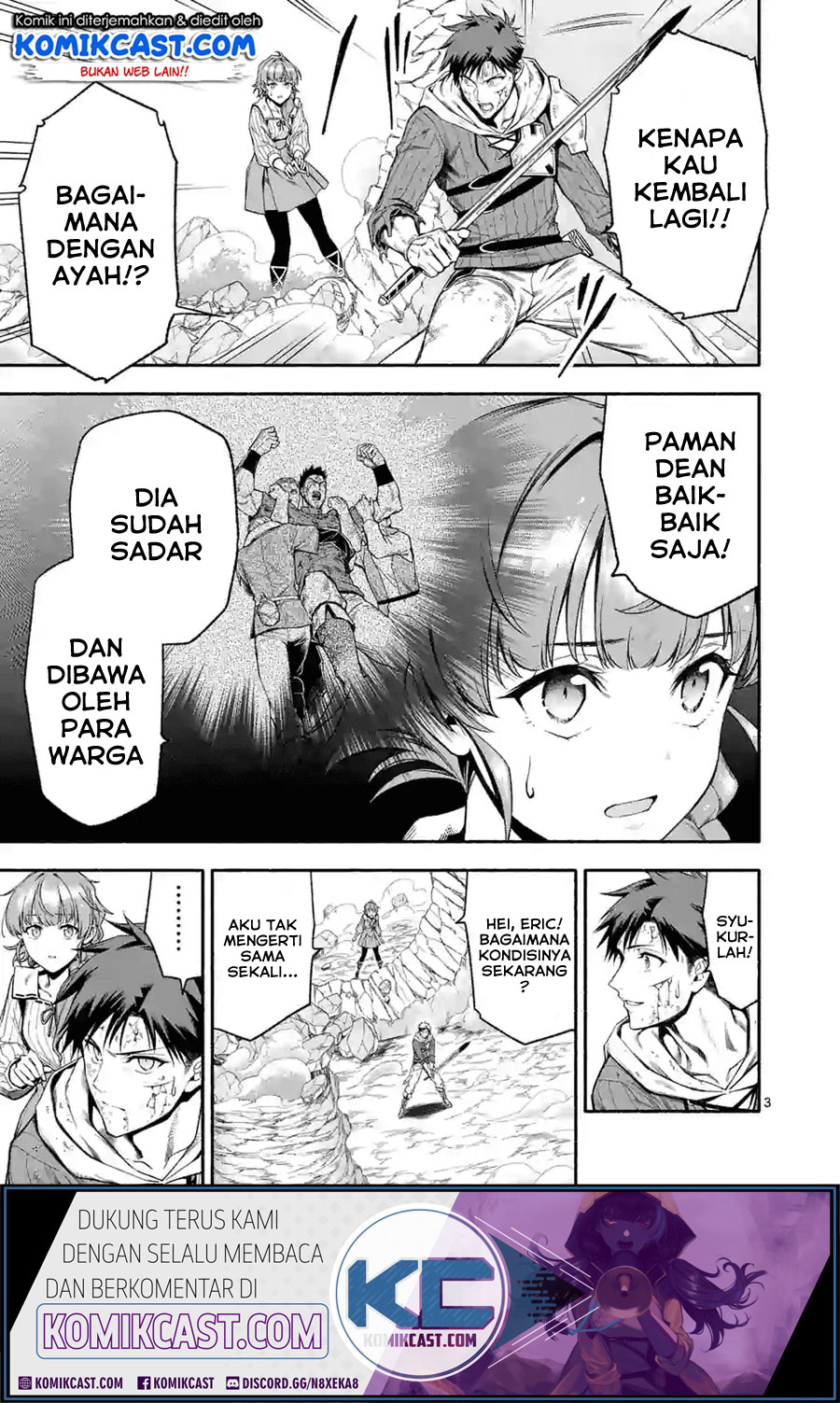 Halaman 4 dari Shi ni Modori, Subete o Sukuu Tame ni Saikyou e to Itaru @ Comic Chapter 17