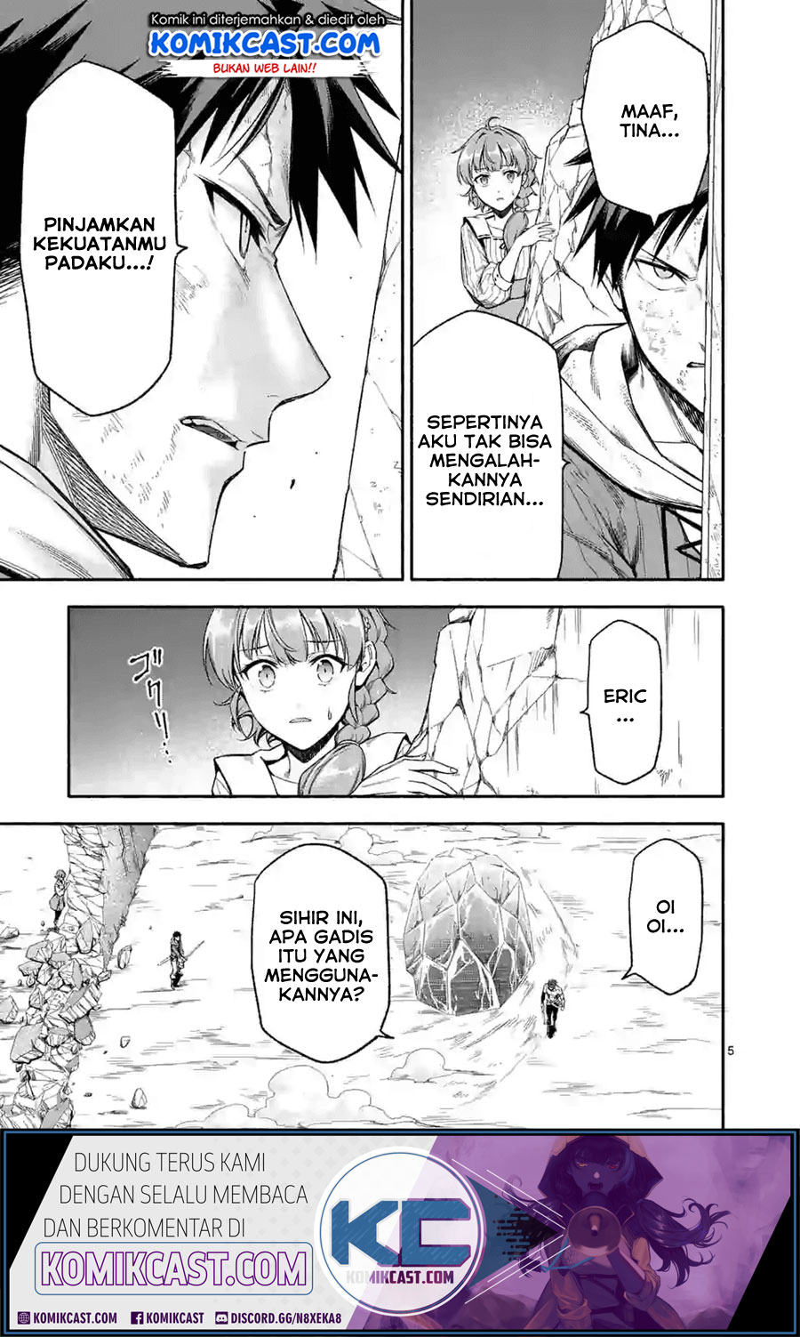 Halaman 6 dari Shi ni Modori, Subete o Sukuu Tame ni Saikyou e to Itaru @ Comic Chapter 17