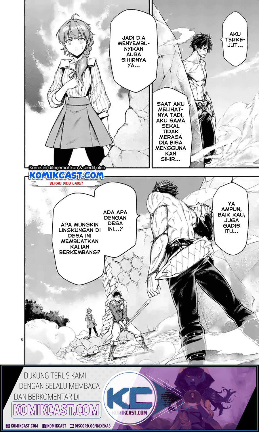 Halaman 7 dari Shi ni Modori, Subete o Sukuu Tame ni Saikyou e to Itaru @ Comic Chapter 17