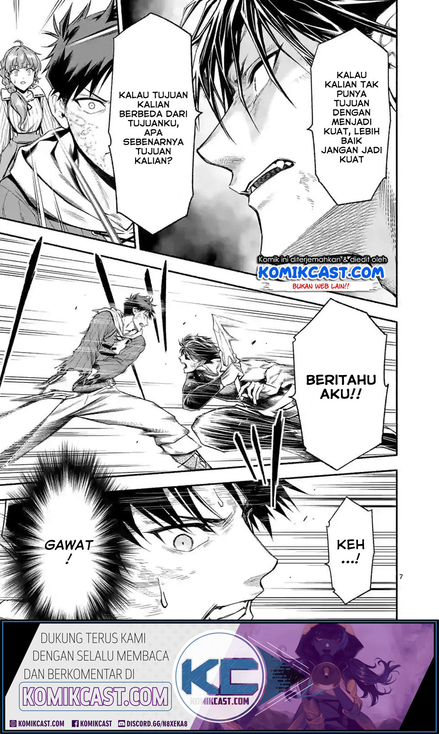 Halaman 8 dari Shi ni Modori, Subete o Sukuu Tame ni Saikyou e to Itaru @ Comic Chapter 17