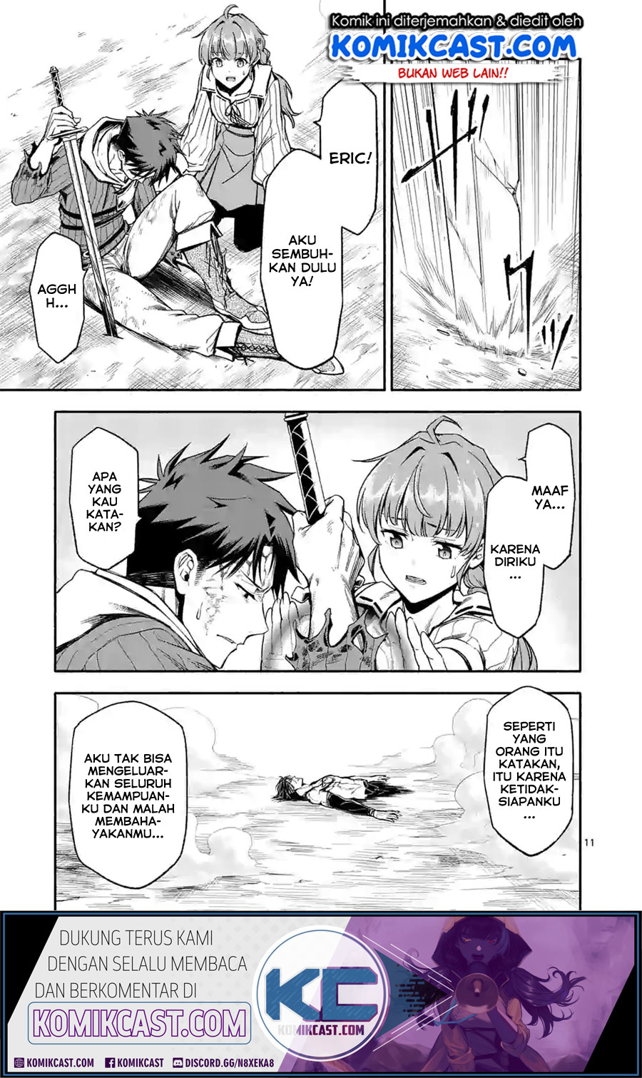 Halaman 12 dari Shi ni Modori, Subete o Sukuu Tame ni Saikyou e to Itaru @ Comic Chapter 19