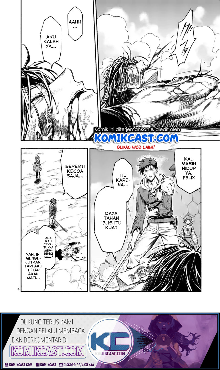 Halaman 5 dari Shi ni Modori, Subete o Sukuu Tame ni Saikyou e to Itaru @ Comic Chapter 19