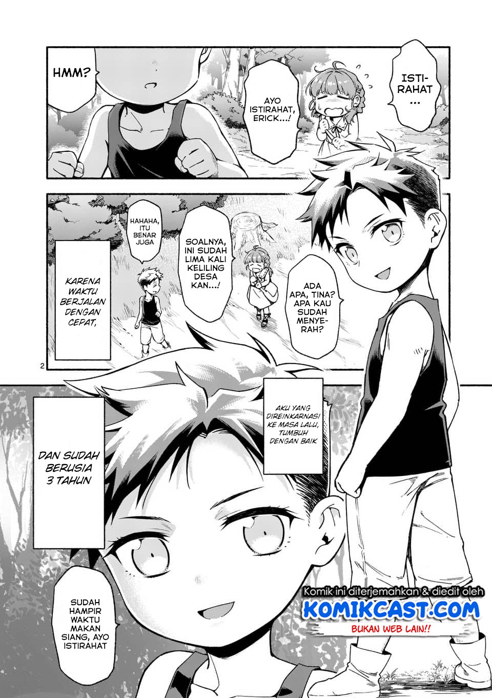 Halaman 3 dari Shi ni Modori, Subete o Sukuu Tame ni Saikyou e to Itaru @ Comic Chapter 2