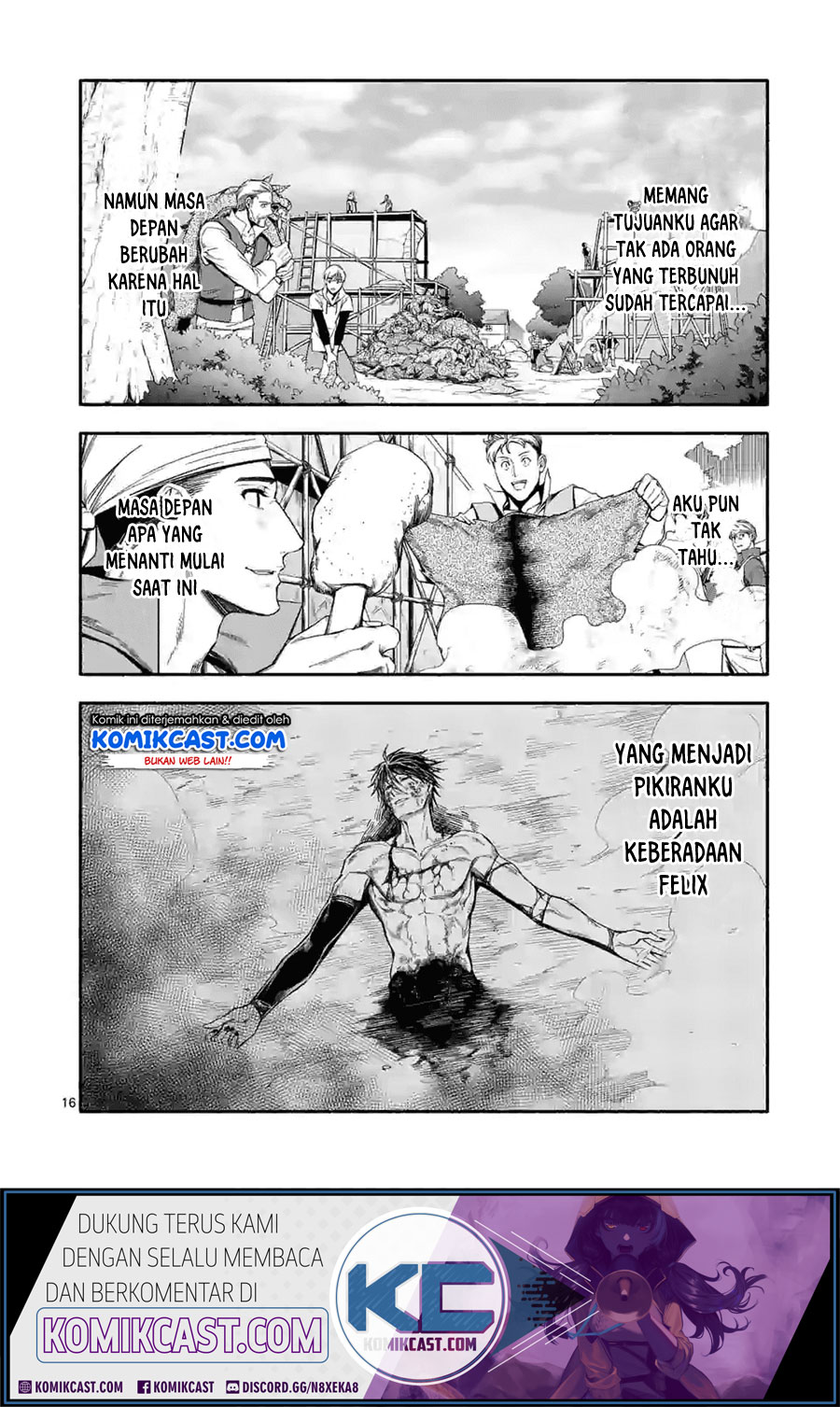 Halaman 17 dari Shi ni Modori, Subete o Sukuu Tame ni Saikyou e to Itaru @ Comic Chapter 20
