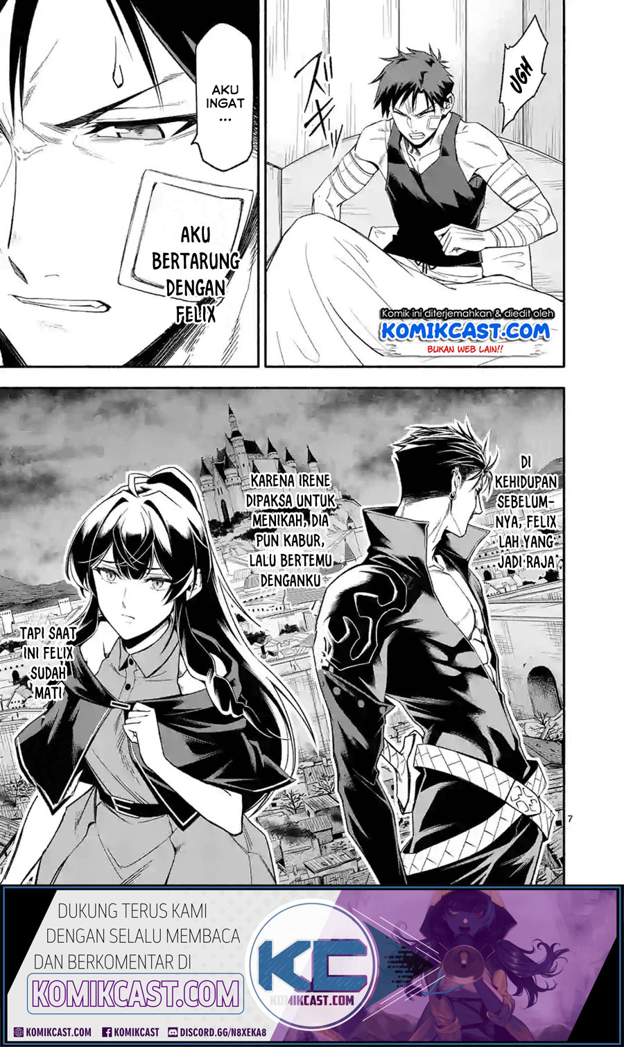 Halaman 8 dari Shi ni Modori, Subete o Sukuu Tame ni Saikyou e to Itaru @ Comic Chapter 20