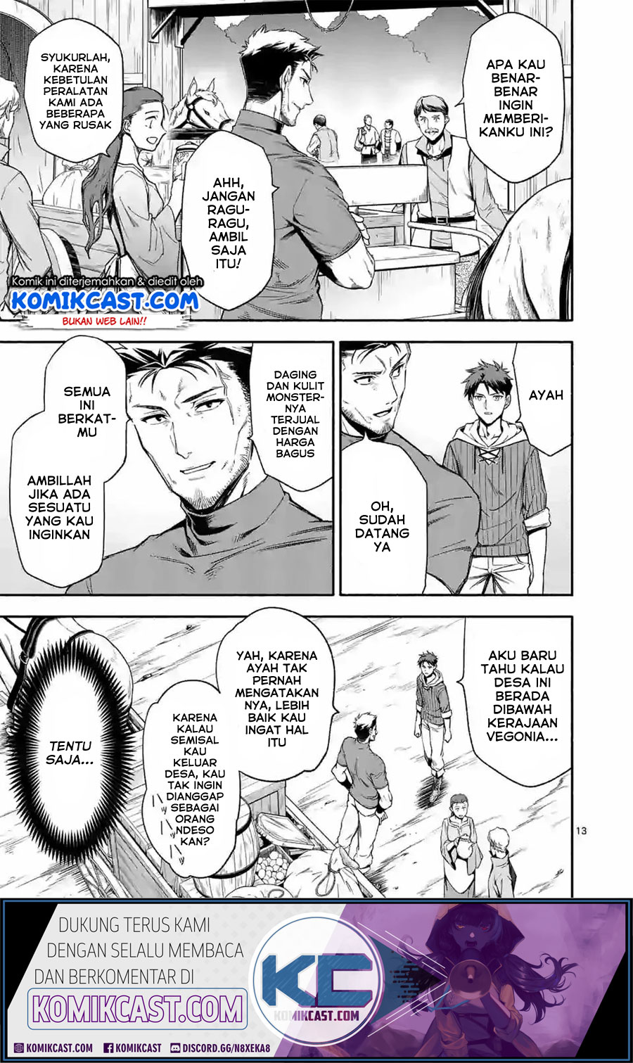 Halaman 14 dari Shi ni Modori, Subete o Sukuu Tame ni Saikyou e to Itaru @ Comic Chapter 22