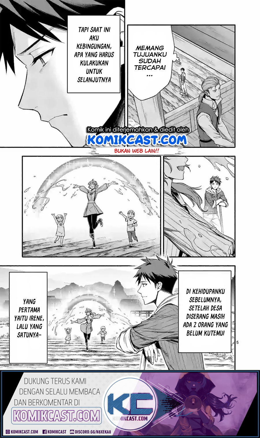 Halaman 6 dari Shi ni Modori, Subete o Sukuu Tame ni Saikyou e to Itaru @ Comic Chapter 22