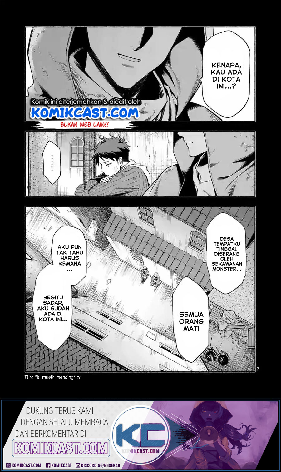 Halaman 8 dari Shi ni Modori, Subete o Sukuu Tame ni Saikyou e to Itaru @ Comic Chapter 22