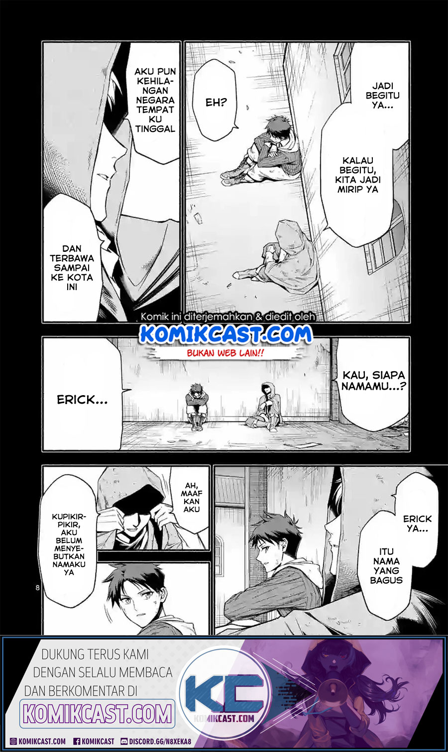 Halaman 9 dari Shi ni Modori, Subete o Sukuu Tame ni Saikyou e to Itaru @ Comic Chapter 22