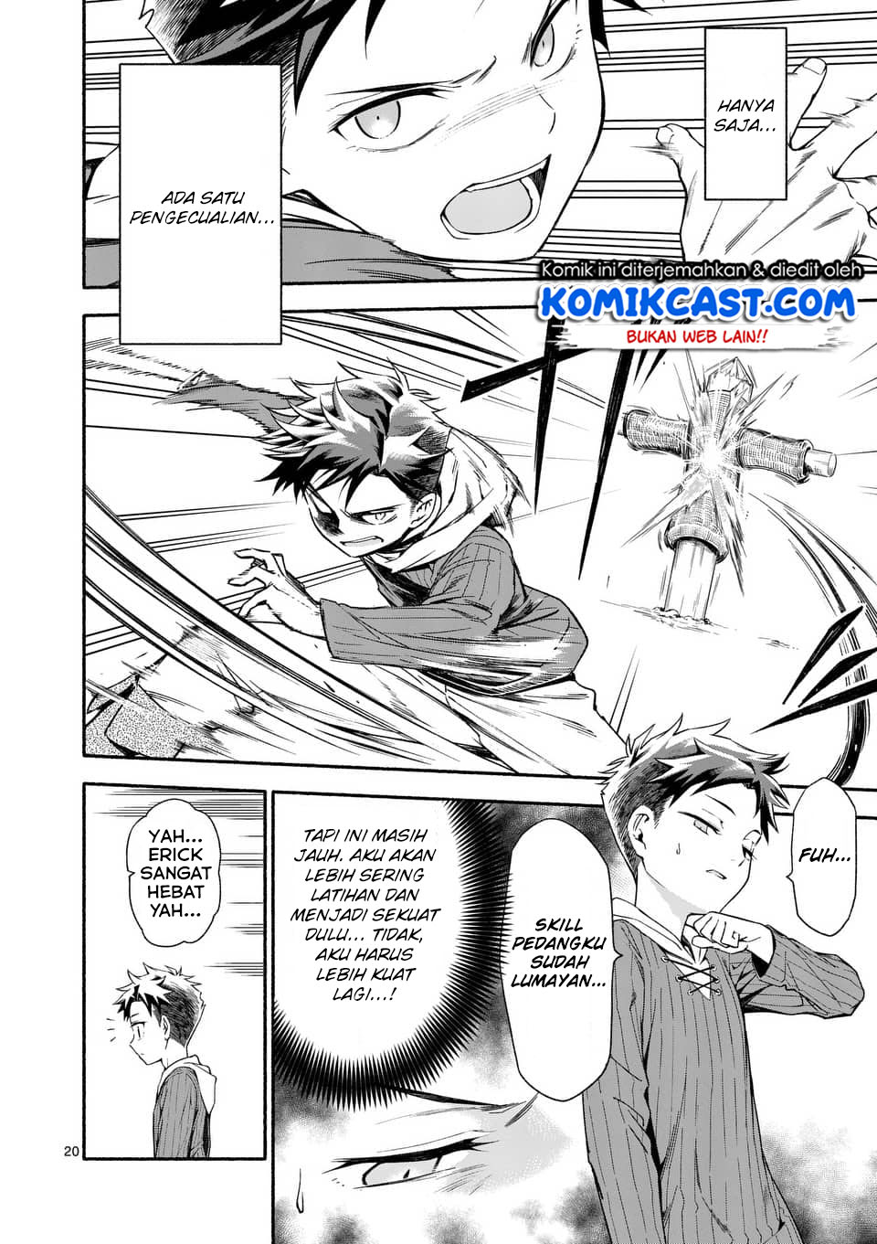 Halaman 21 dari Shi ni Modori, Subete o Sukuu Tame ni Saikyou e to Itaru @ Comic Chapter 3