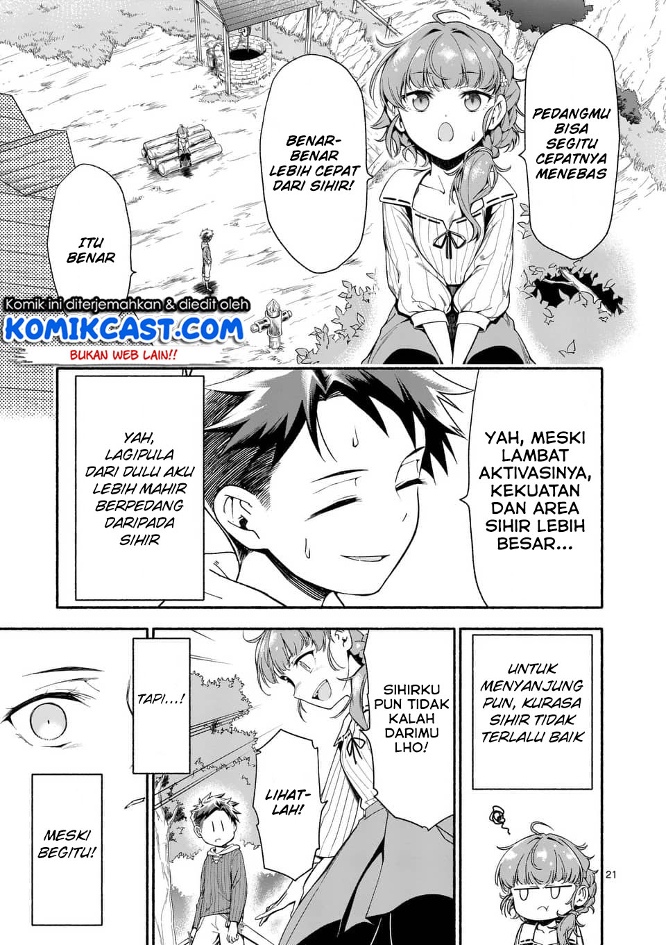 Halaman 22 dari Shi ni Modori, Subete o Sukuu Tame ni Saikyou e to Itaru @ Comic Chapter 3