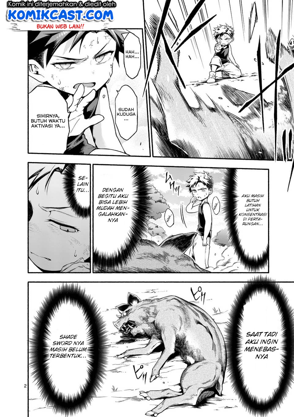Halaman 3 dari Shi ni Modori, Subete o Sukuu Tame ni Saikyou e to Itaru @ Comic Chapter 3