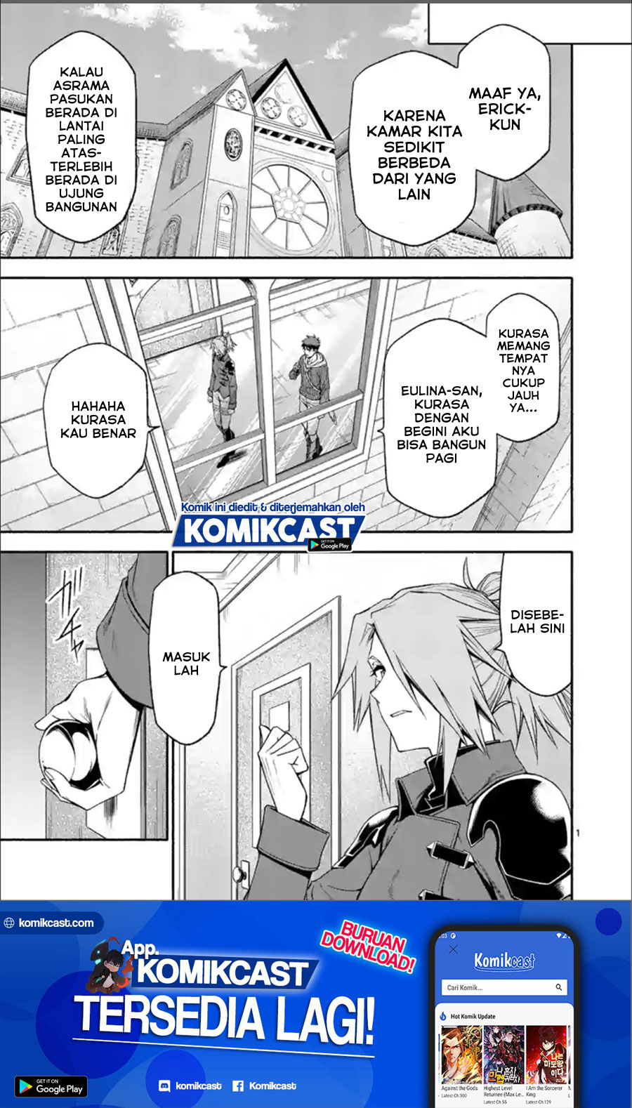 Halaman 2 dari Shi ni Modori, Subete o Sukuu Tame ni Saikyou e to Itaru @ Comic Chapter 32