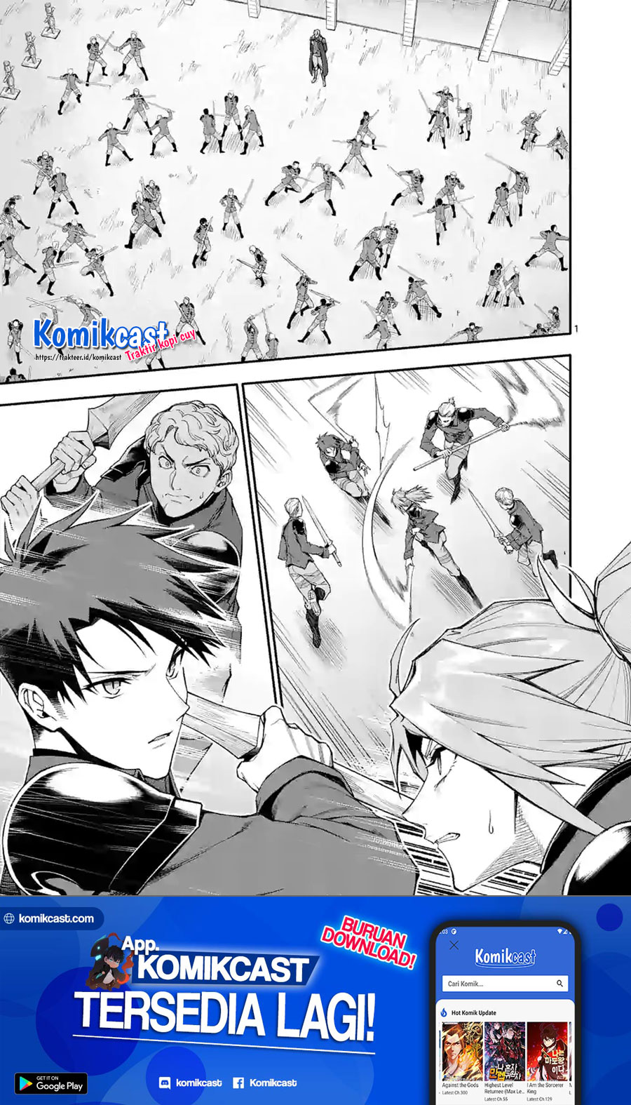 Halaman 2 dari Shi ni Modori, Subete o Sukuu Tame ni Saikyou e to Itaru @ Comic Chapter 35