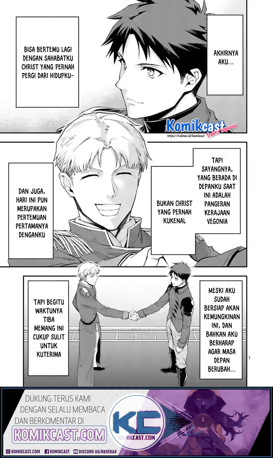 Halaman 2 dari Shi ni Modori, Subete o Sukuu Tame ni Saikyou e to Itaru @ Comic Chapter 39