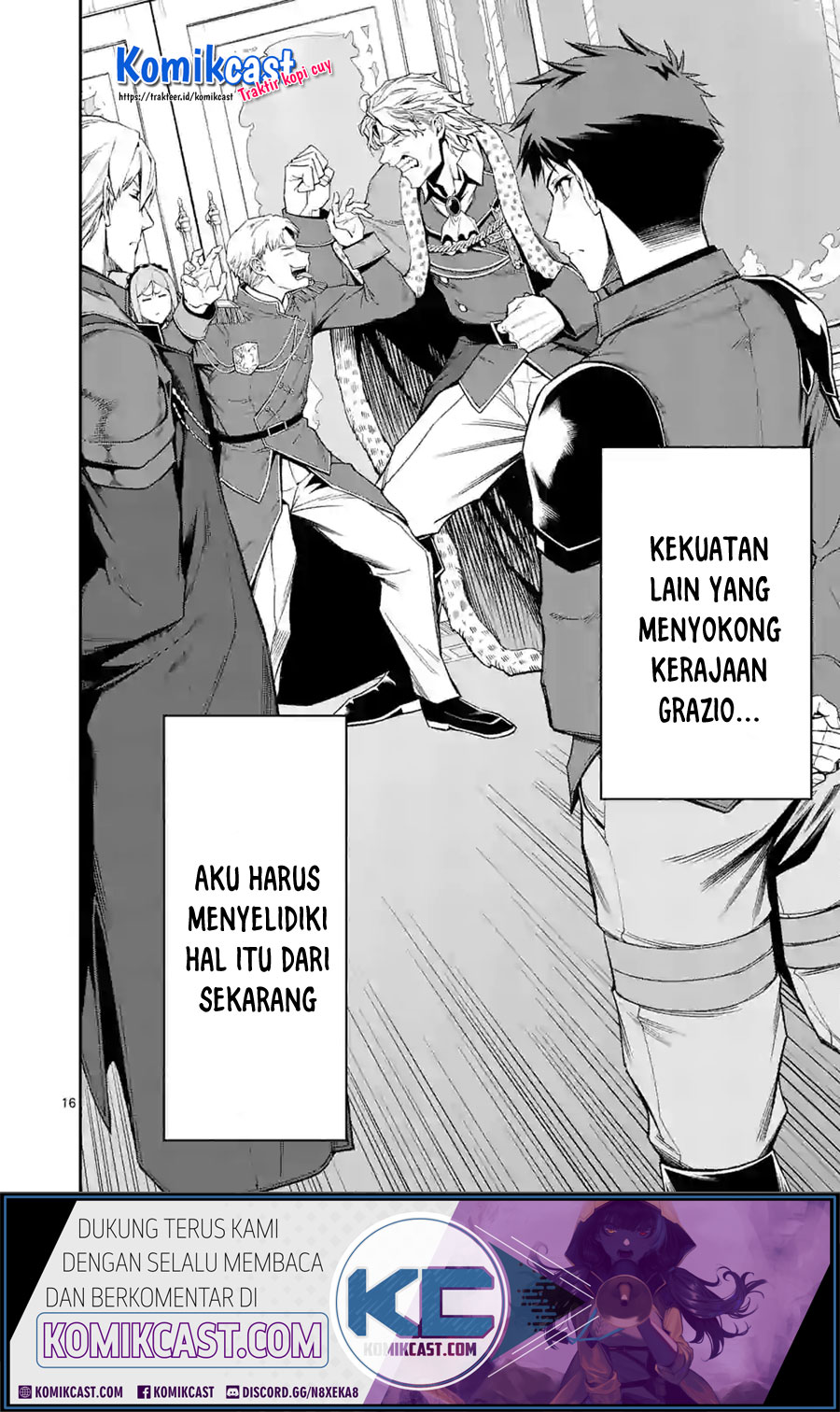 Halaman 17 dari Shi ni Modori, Subete o Sukuu Tame ni Saikyou e to Itaru @ Comic Chapter 41