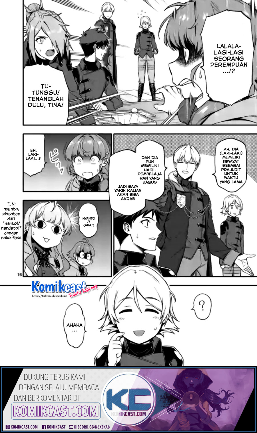 Halaman 17 dari Shi ni Modori, Subete o Sukuu Tame ni Saikyou e to Itaru @ Comic Chapter 42