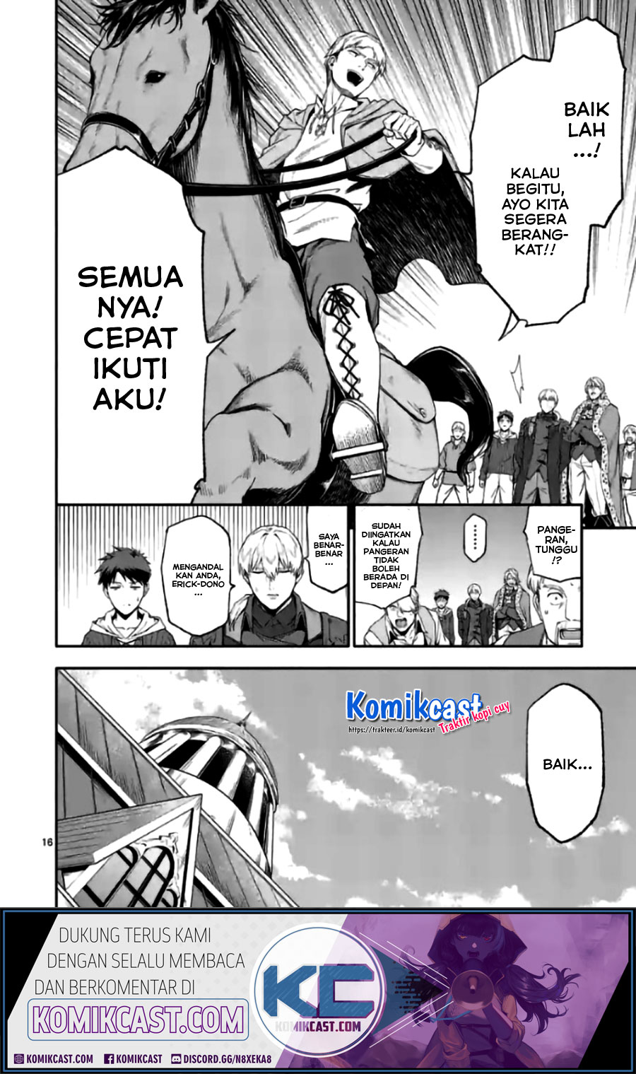 Halaman 17 dari Shi ni Modori, Subete o Sukuu Tame ni Saikyou e to Itaru @ Comic Chapter 43