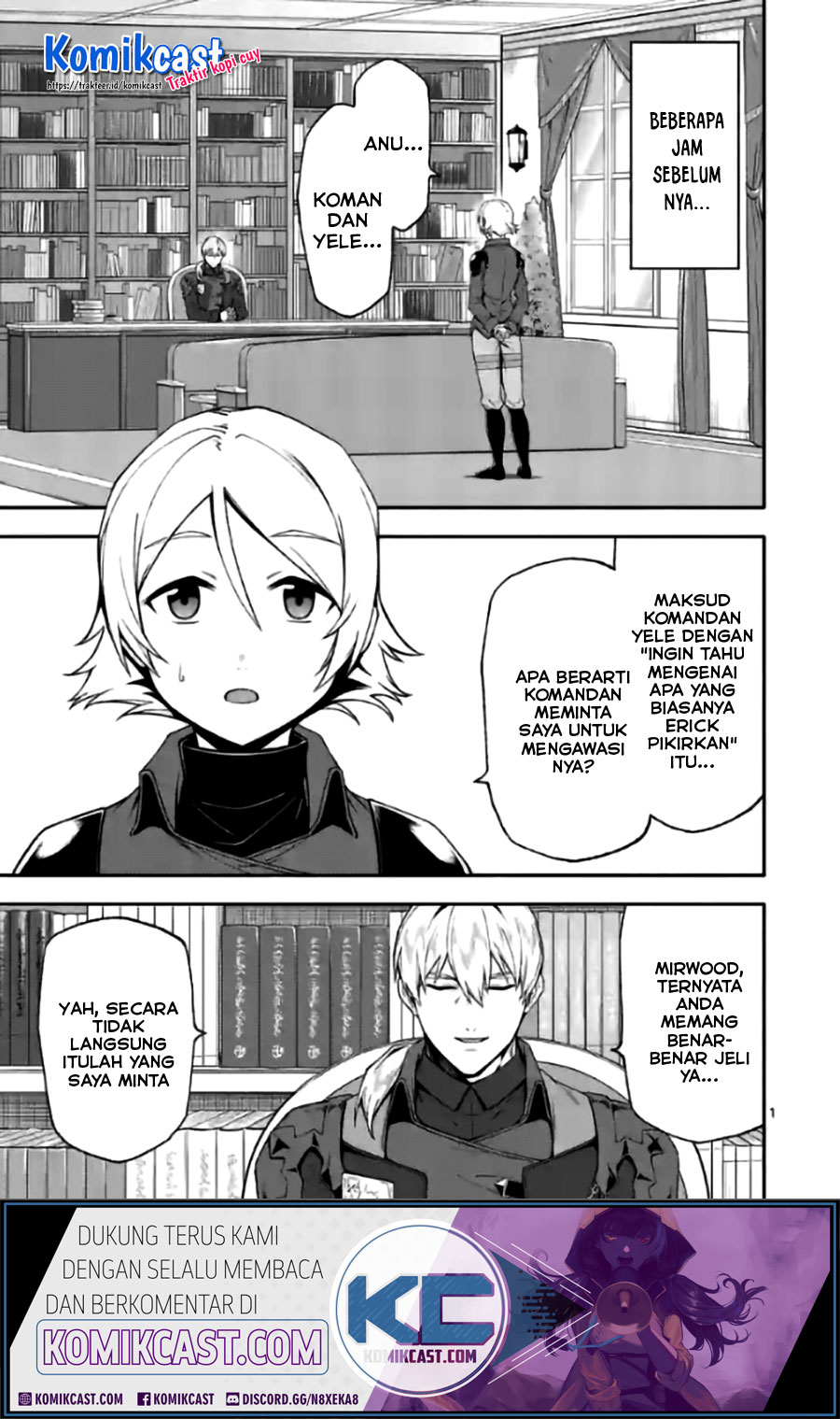 Halaman 2 dari Shi ni Modori, Subete o Sukuu Tame ni Saikyou e to Itaru @ Comic Chapter 43