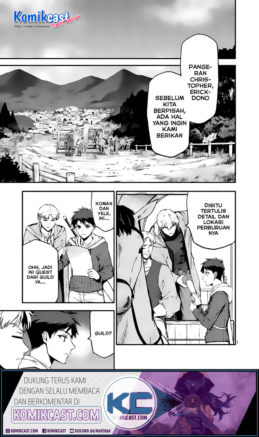 Halaman 2 dari Shi ni Modori, Subete o Sukuu Tame ni Saikyou e to Itaru @ Comic Chapter 44