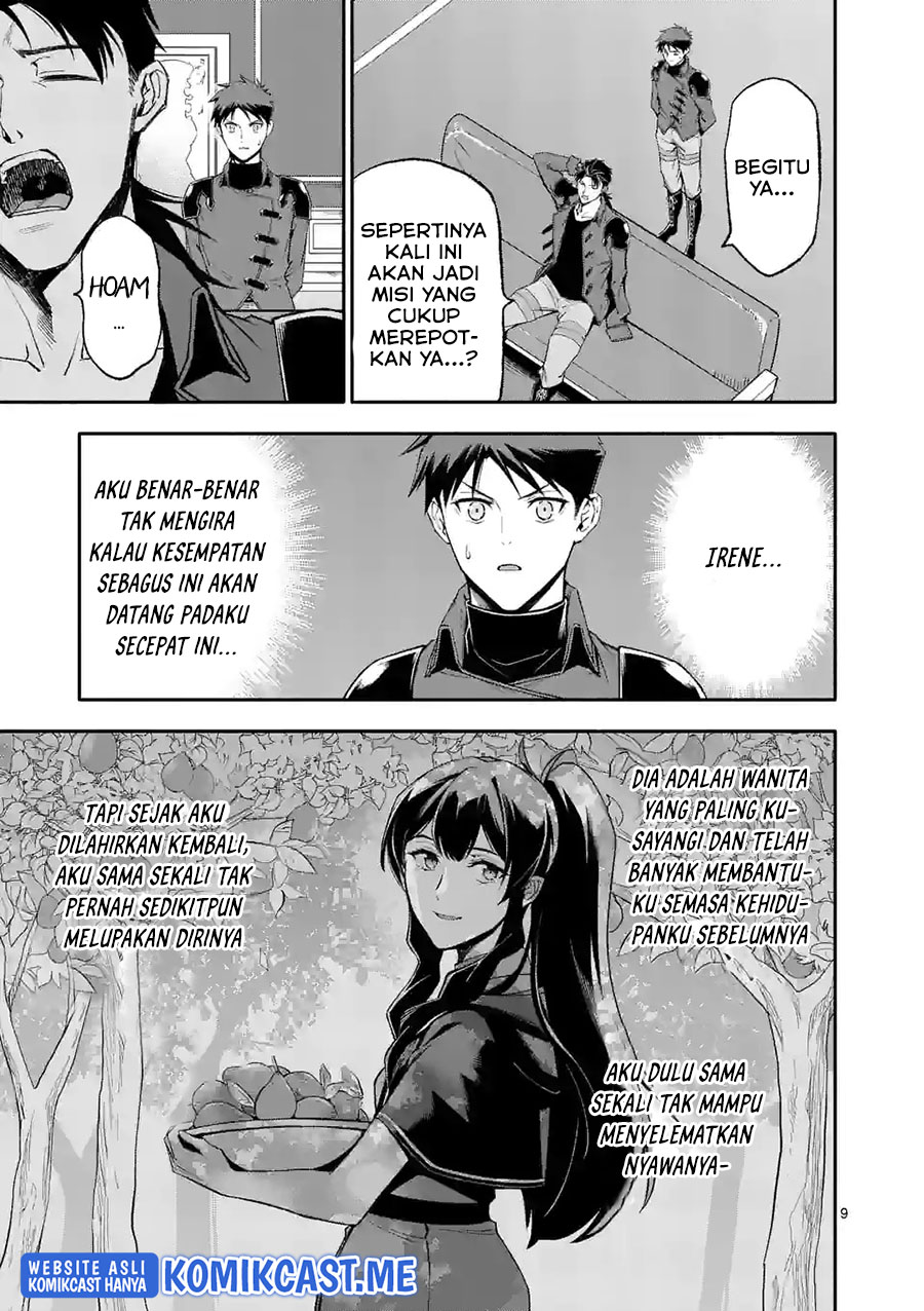 Halaman 10 dari Shi ni Modori, Subete o Sukuu Tame ni Saikyou e to Itaru @ Comic Chapter 49