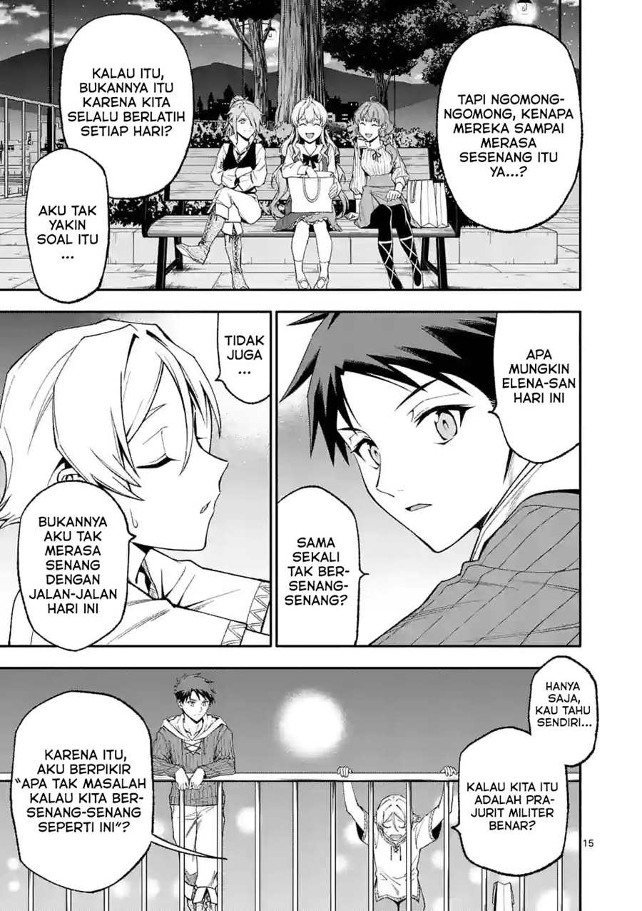Halaman 16 dari Shi ni Modori, Subete o Sukuu Tame ni Saikyou e to Itaru @ Comic Chapter 50