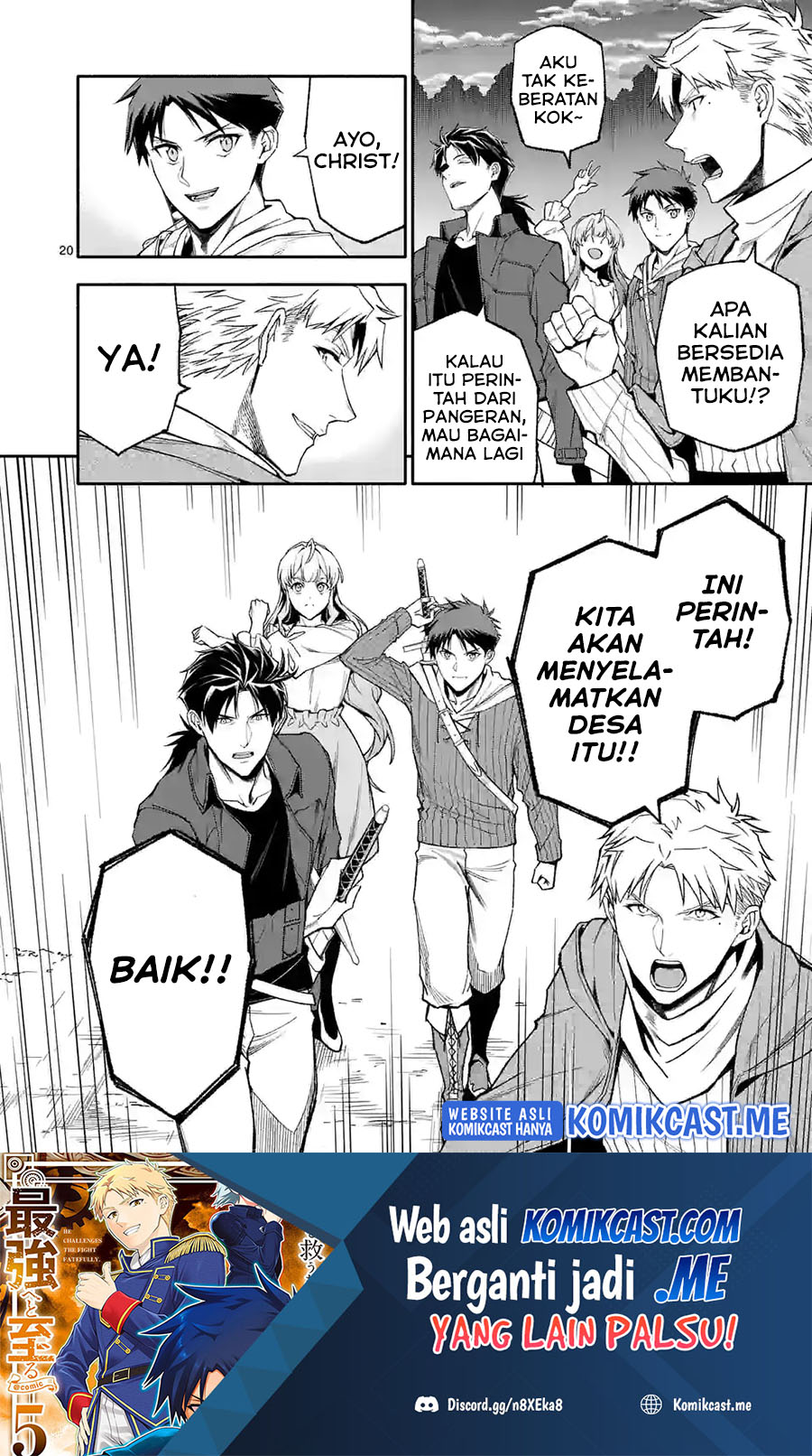 Halaman 11 dari Shi ni Modori, Subete o Sukuu Tame ni Saikyou e to Itaru @ Comic Chapter 52.2