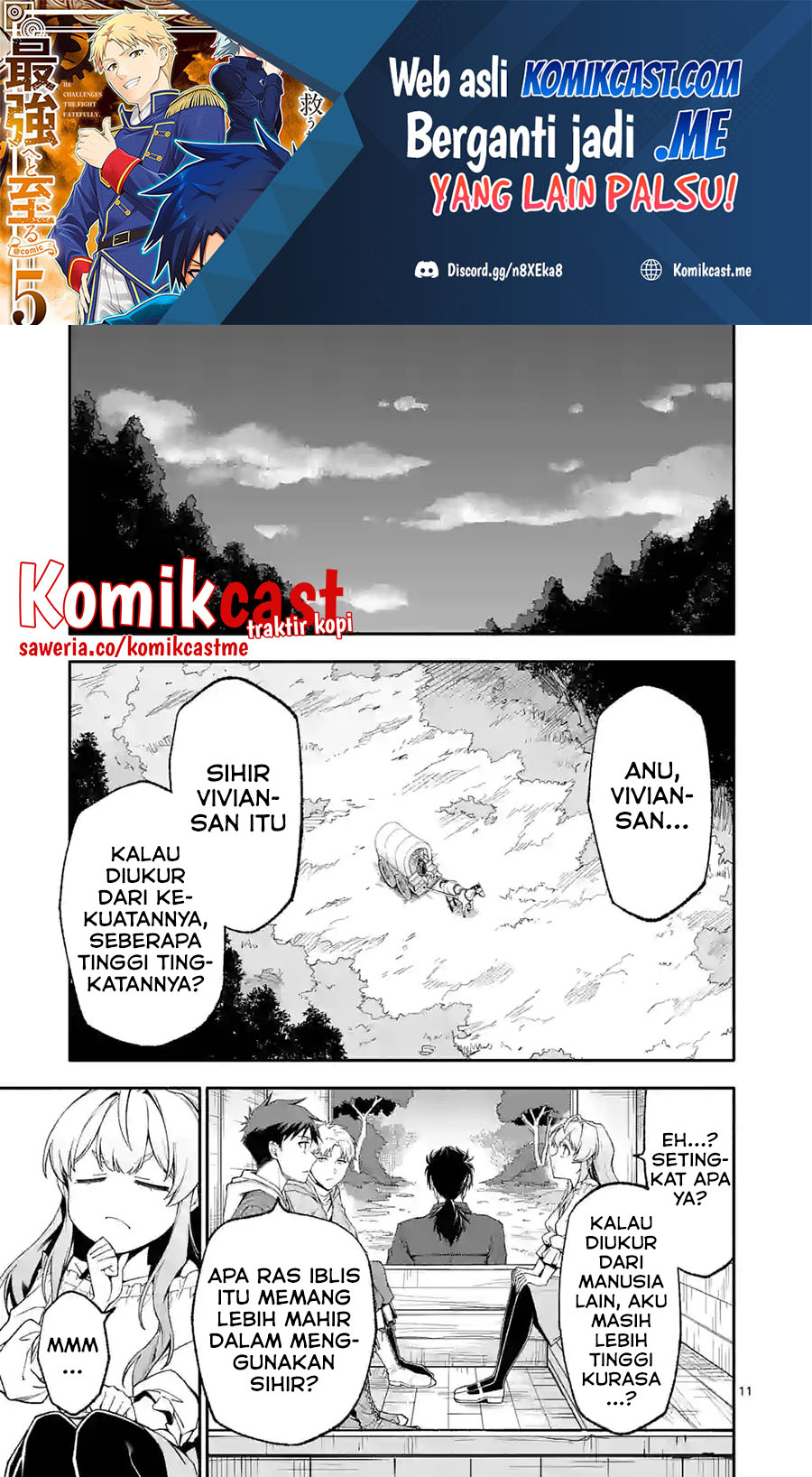 Halaman 2 dari Shi ni Modori, Subete o Sukuu Tame ni Saikyou e to Itaru @ Comic Chapter 52.2