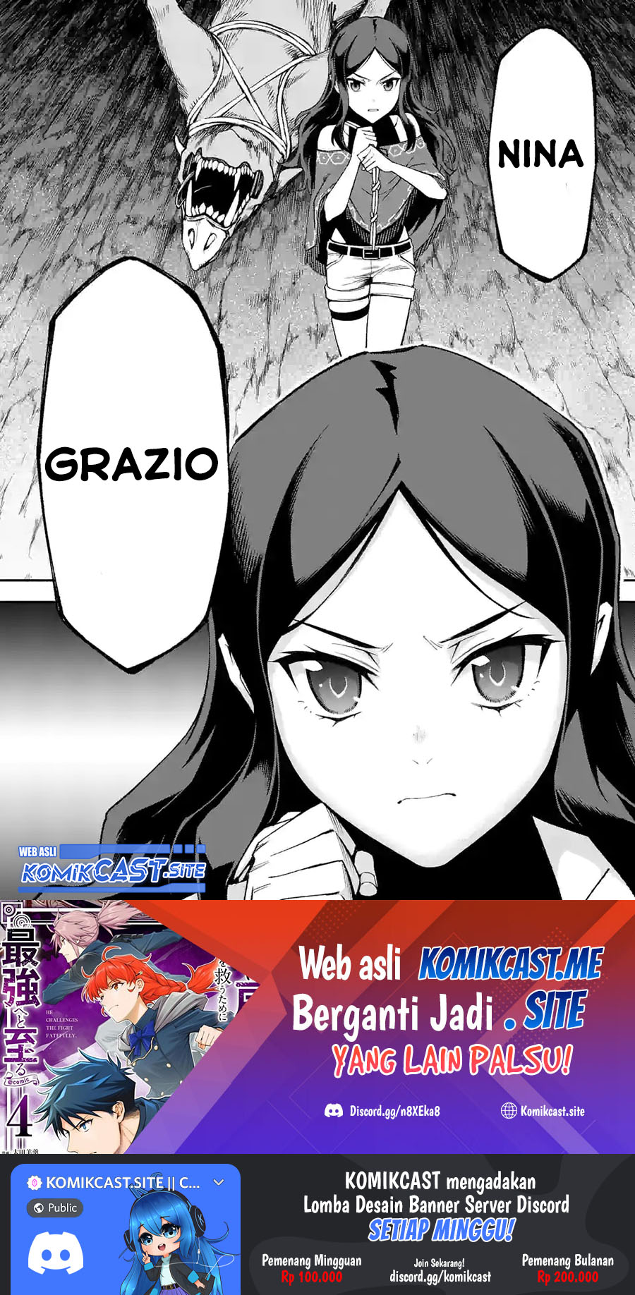 Halaman 15 dari Shi ni Modori, Subete o Sukuu Tame ni Saikyou e to Itaru @ Comic Chapter 54