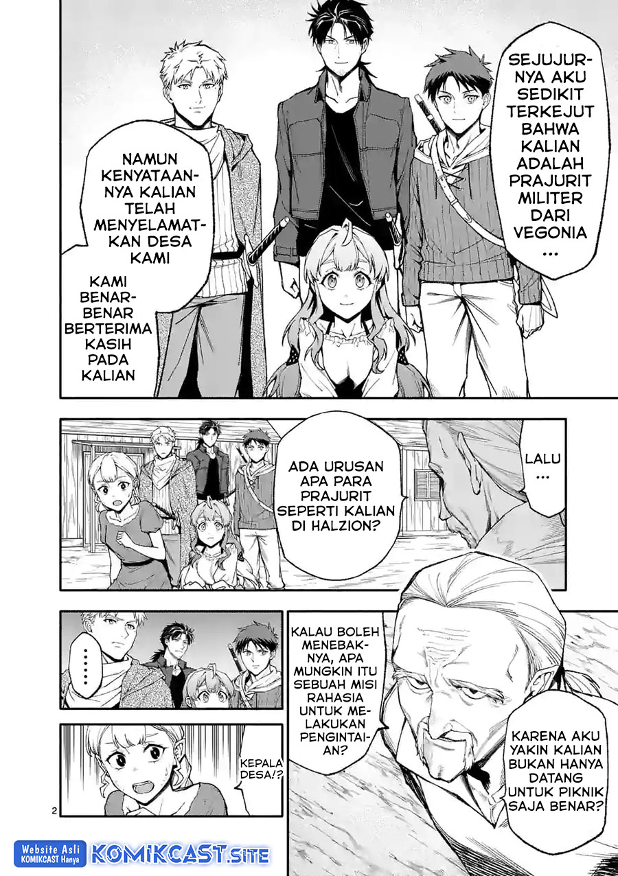 Halaman 3 dari Shi ni Modori, Subete o Sukuu Tame ni Saikyou e to Itaru @ Comic Chapter 54