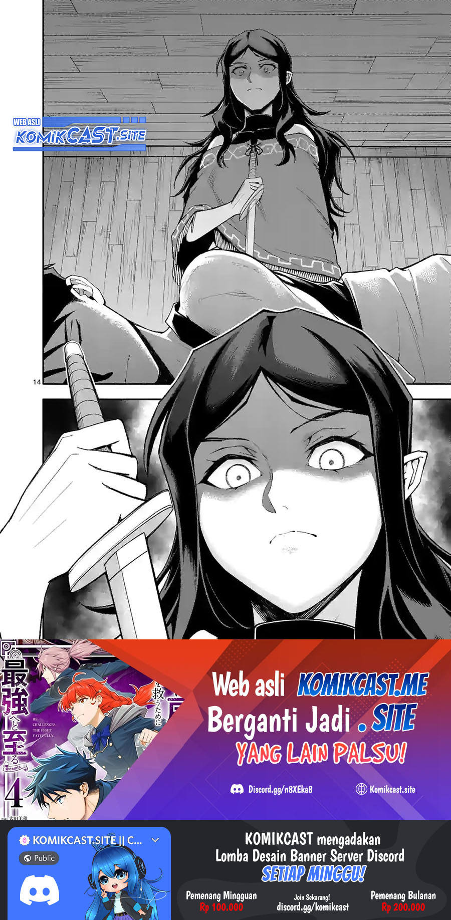 Halaman 15 dari Shi ni Modori, Subete o Sukuu Tame ni Saikyou e to Itaru @ Comic Chapter 56