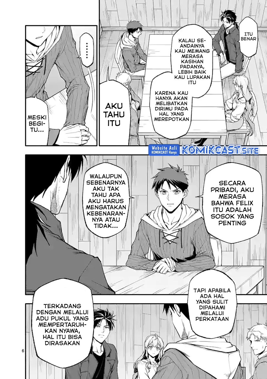 Halaman 7 dari Shi ni Modori, Subete o Sukuu Tame ni Saikyou e to Itaru @ Comic Chapter 56