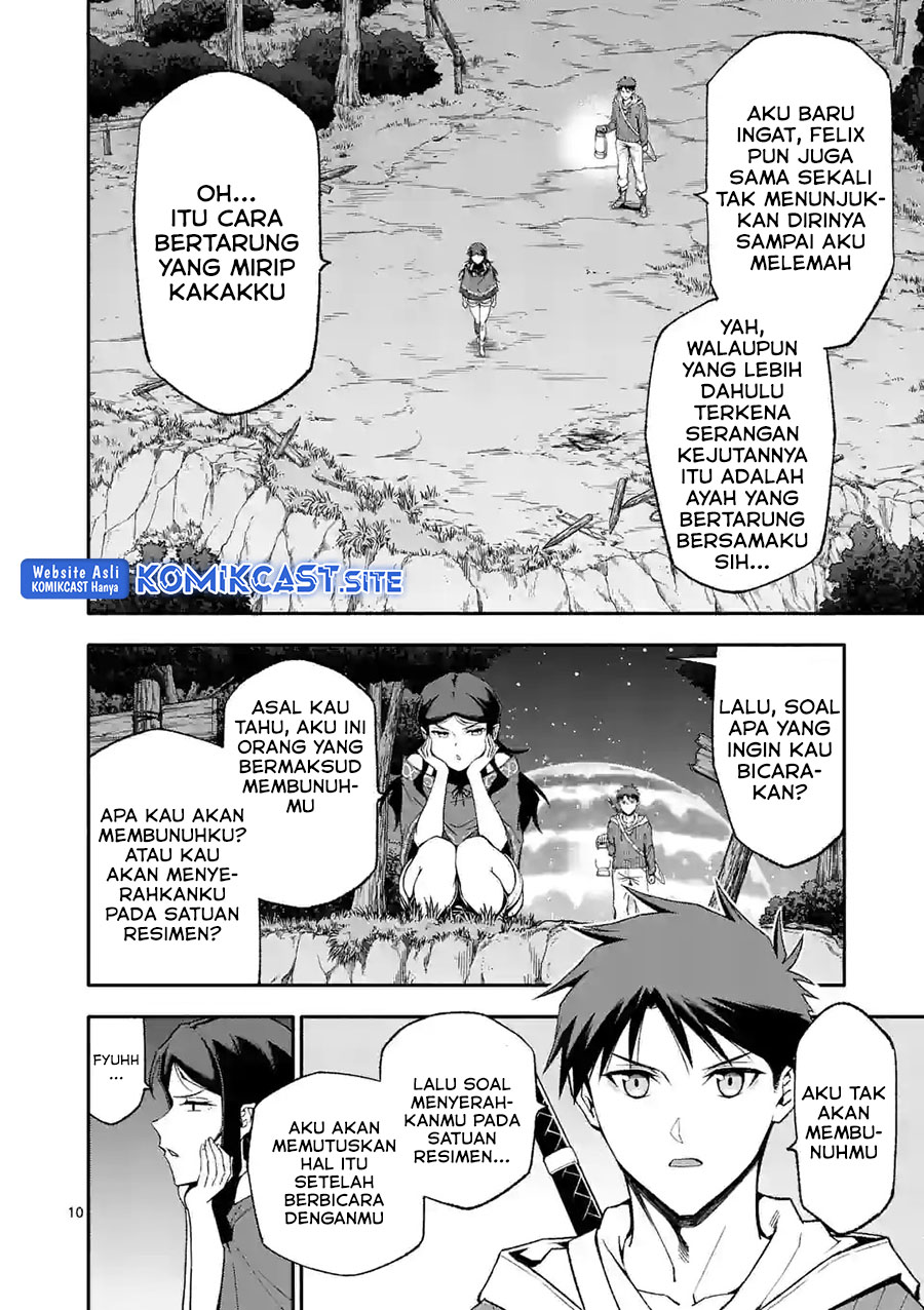Halaman 11 dari Shi ni Modori, Subete o Sukuu Tame ni Saikyou e to Itaru @ Comic Chapter 57