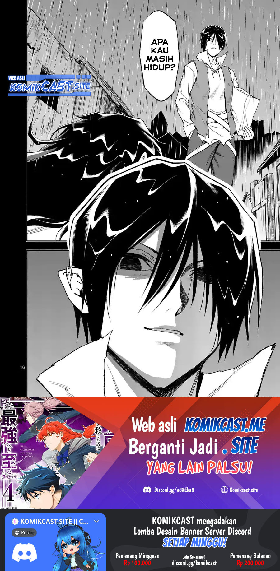 Halaman 17 dari Shi ni Modori, Subete o Sukuu Tame ni Saikyou e to Itaru @ Comic Chapter 57