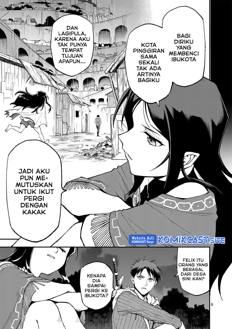 Halaman 10 dari Shi ni Modori, Subete o Sukuu Tame ni Saikyou e to Itaru @ Comic Chapter 58