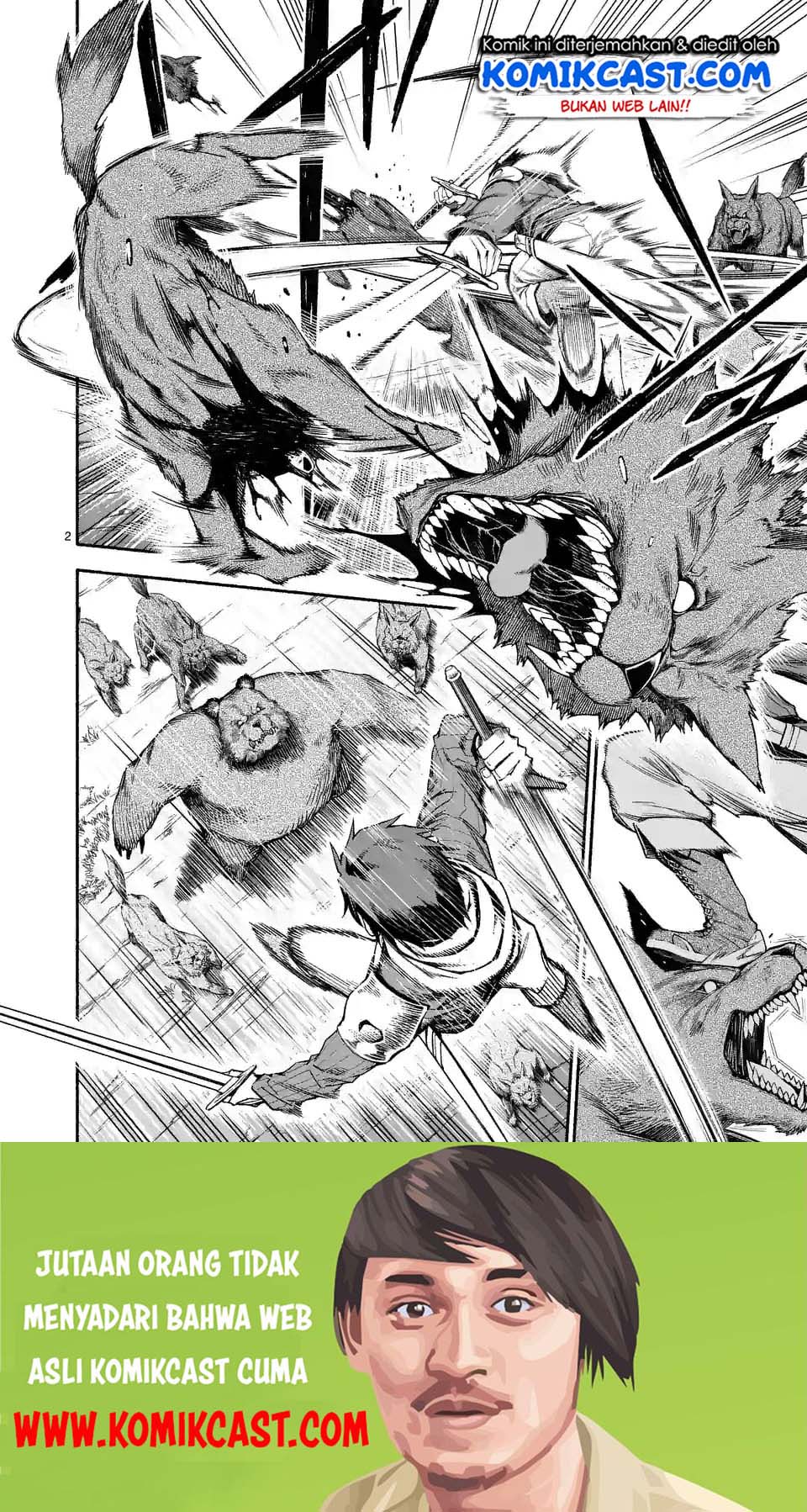 Halaman 3 dari Shi ni Modori, Subete o Sukuu Tame ni Saikyou e to Itaru @ Comic Chapter 8