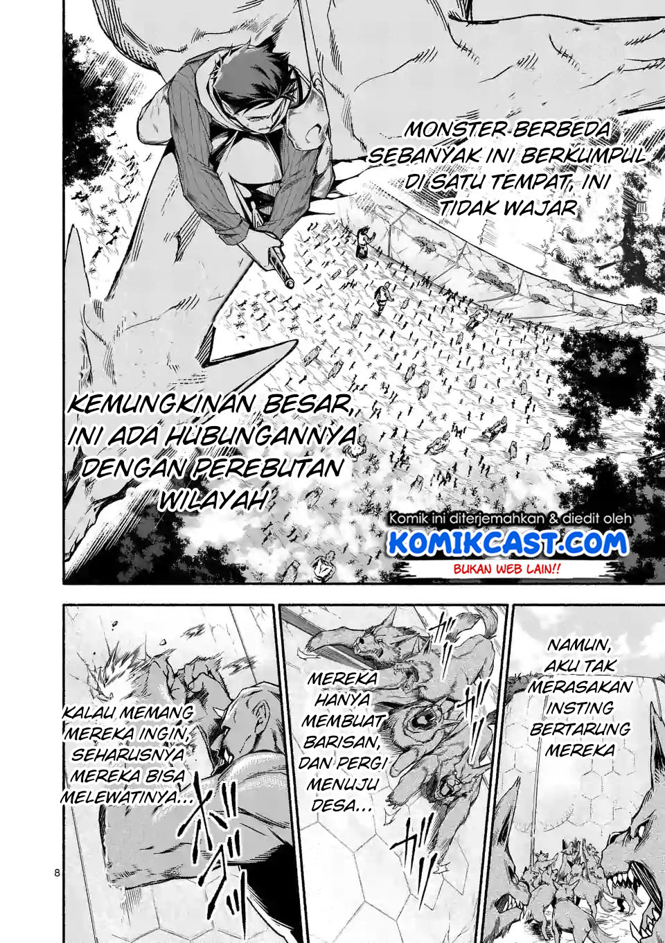Halaman 9 dari Shi ni Modori, Subete o Sukuu Tame ni Saikyou e to Itaru @ Comic Chapter 8