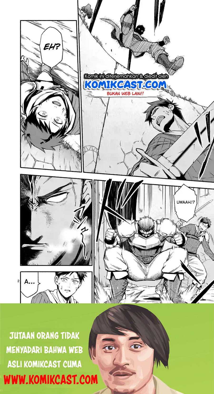 Halaman 3 dari Shi ni Modori, Subete o Sukuu Tame ni Saikyou e to Itaru @ Comic Chapter 9.1