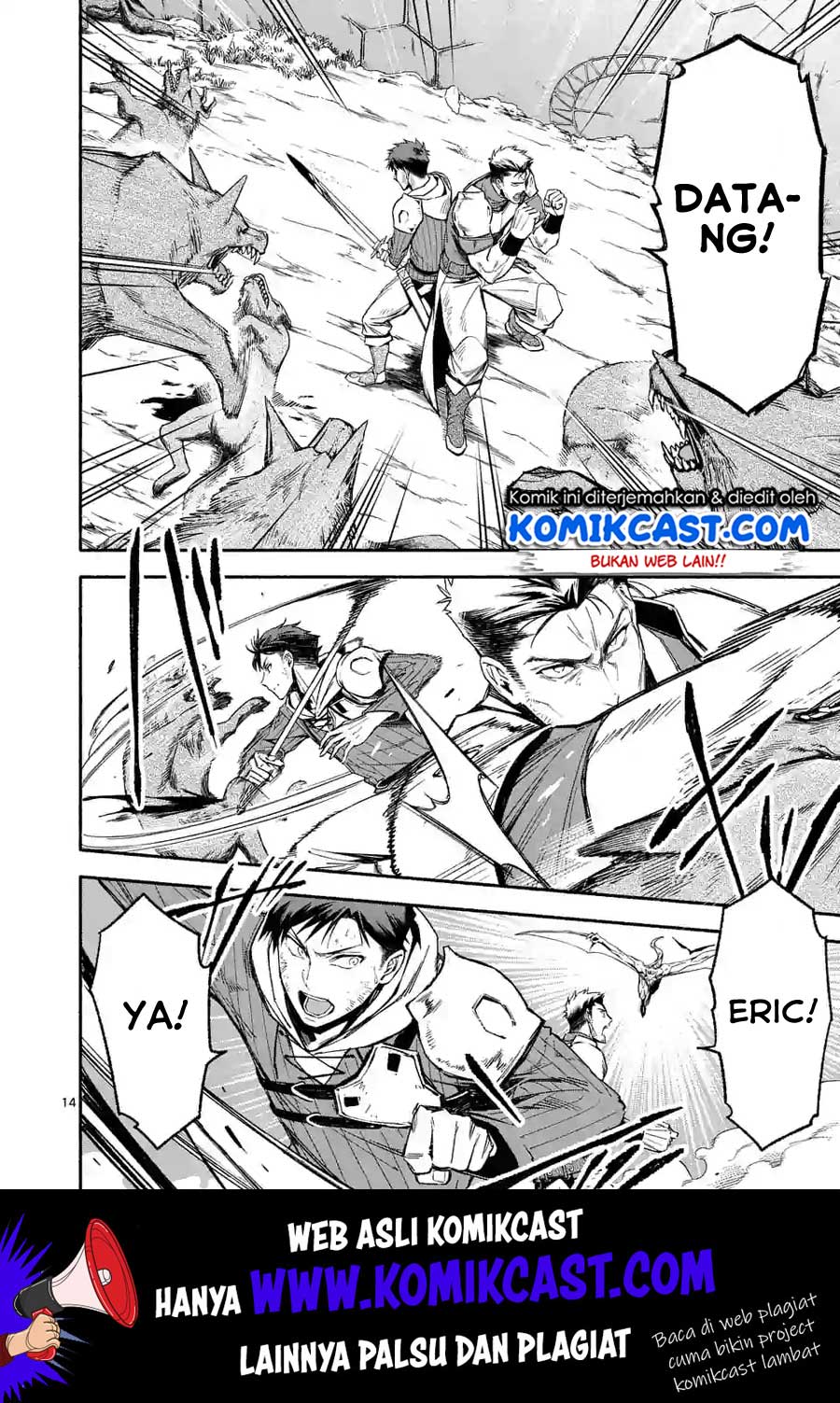Halaman 2 dari Shi ni Modori, Subete o Sukuu Tame ni Saikyou e to Itaru @ Comic Chapter 9.2