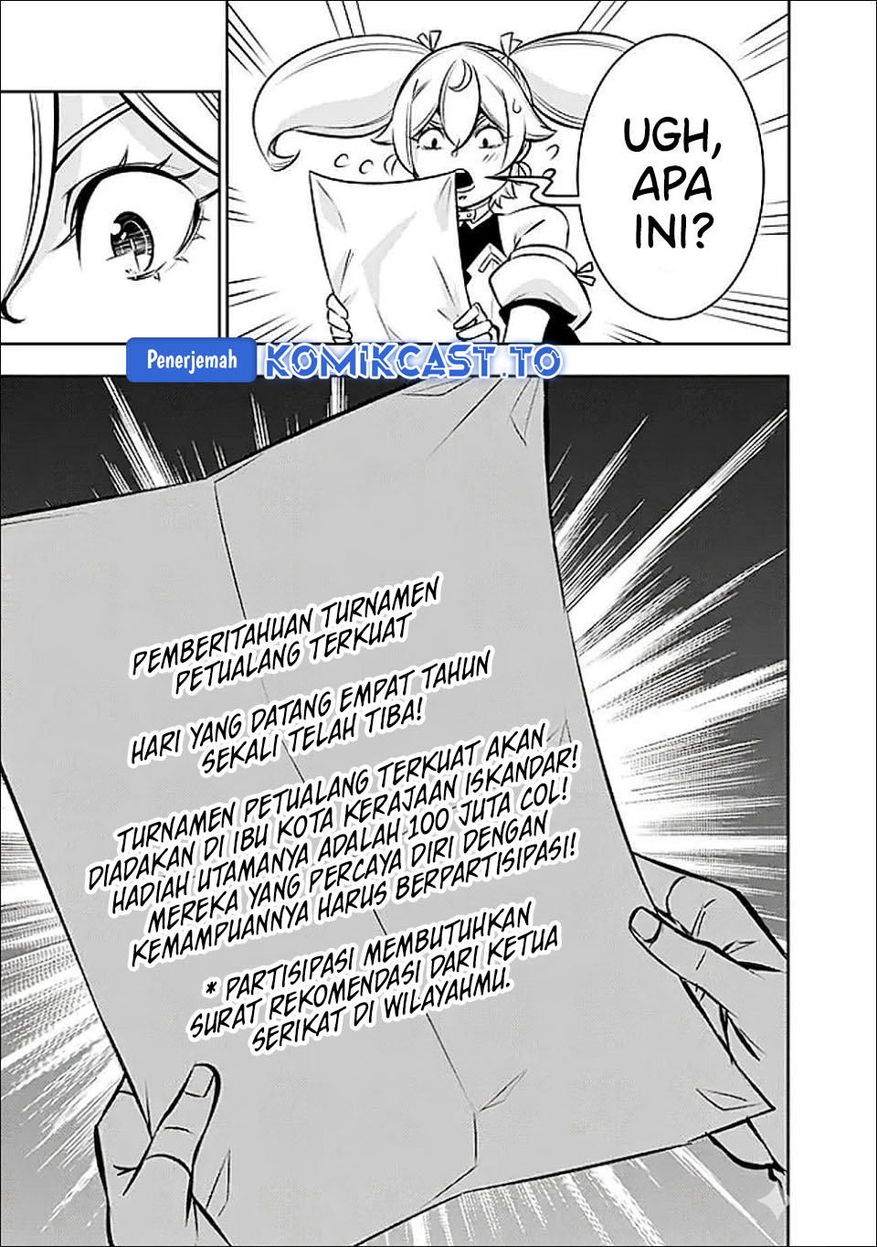Shijou Saikyou no Mahou Kenshi, F Rank Boukensha ni Tensei Suru chapter 142 halaman 16