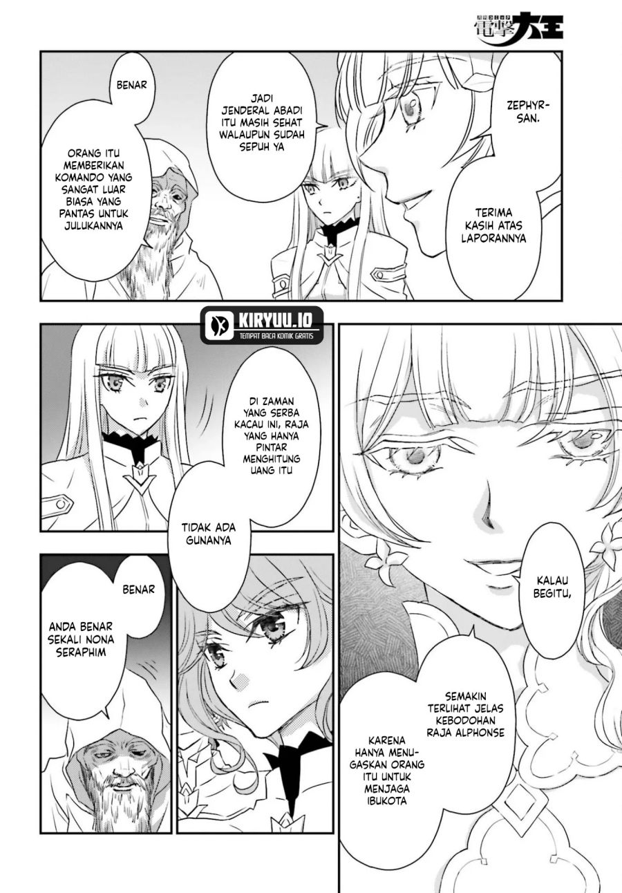 Shinigami ni Sodaterareta Shoujo wa Shikkoku no Tsurugi wo Mune ni Idaku chapter 56 halaman 13