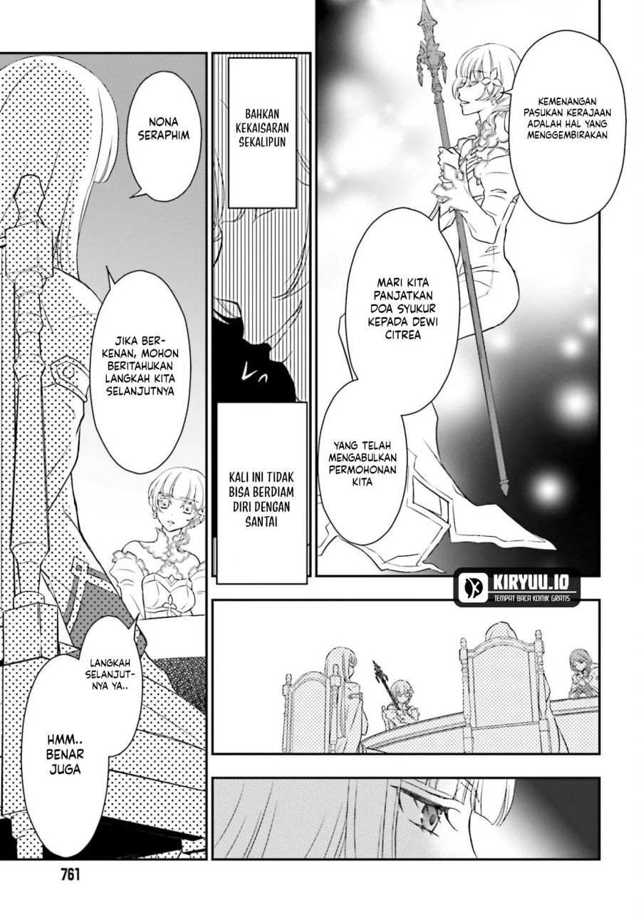 Shinigami ni Sodaterareta Shoujo wa Shikkoku no Tsurugi wo Mune ni Idaku chapter 56 halaman 14