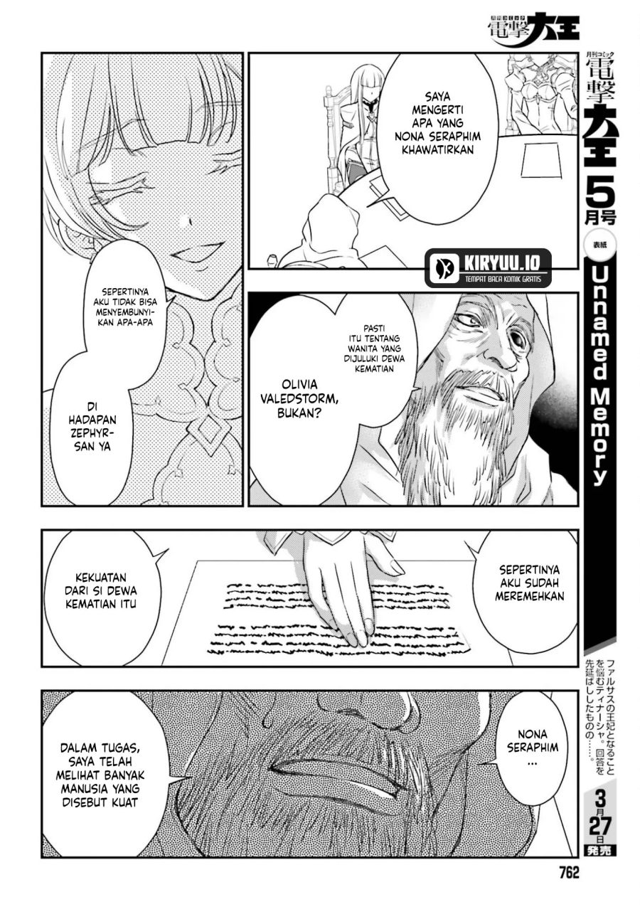 Shinigami ni Sodaterareta Shoujo wa Shikkoku no Tsurugi wo Mune ni Idaku chapter 56 halaman 15
