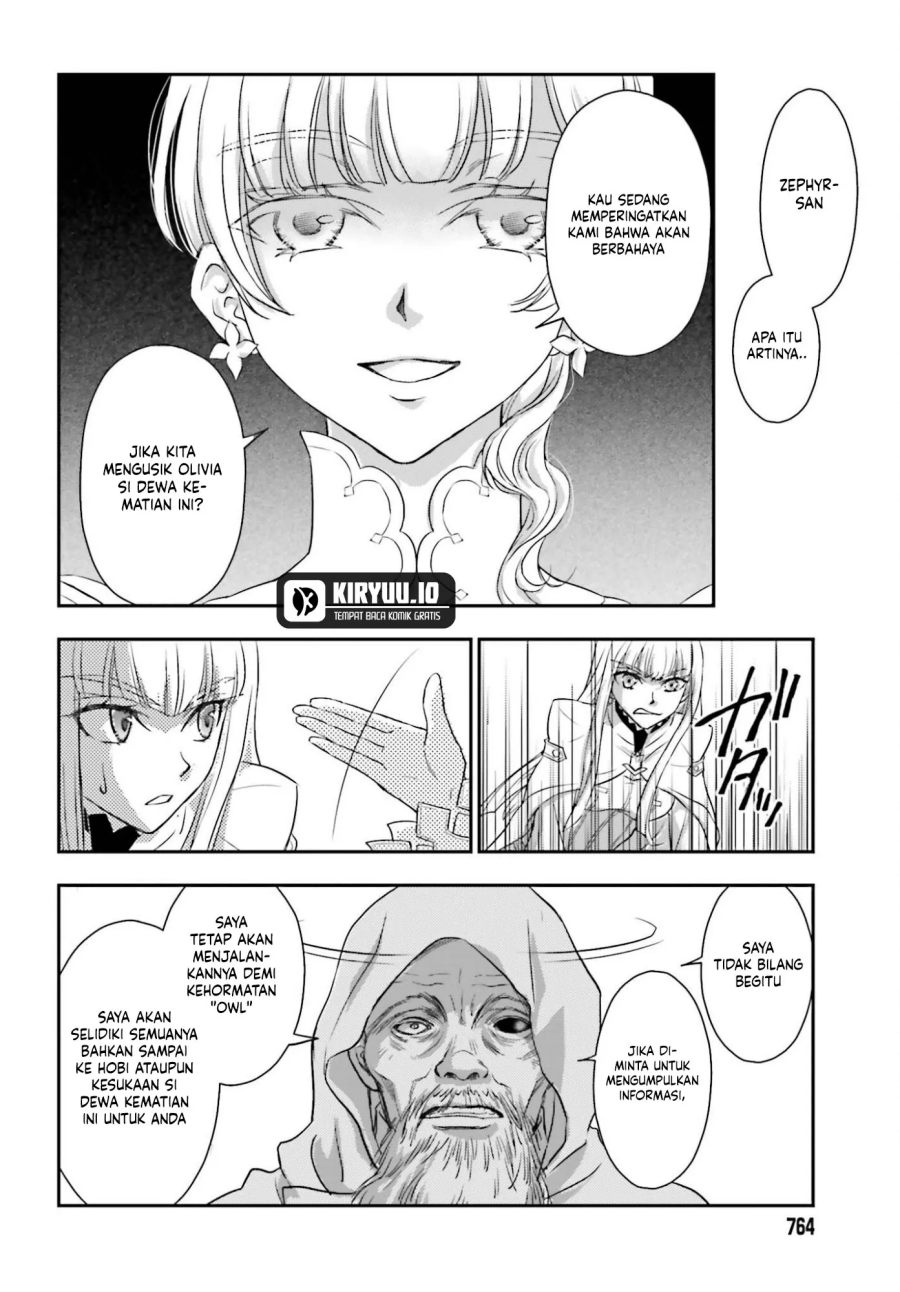 Shinigami ni Sodaterareta Shoujo wa Shikkoku no Tsurugi wo Mune ni Idaku chapter 56 halaman 17