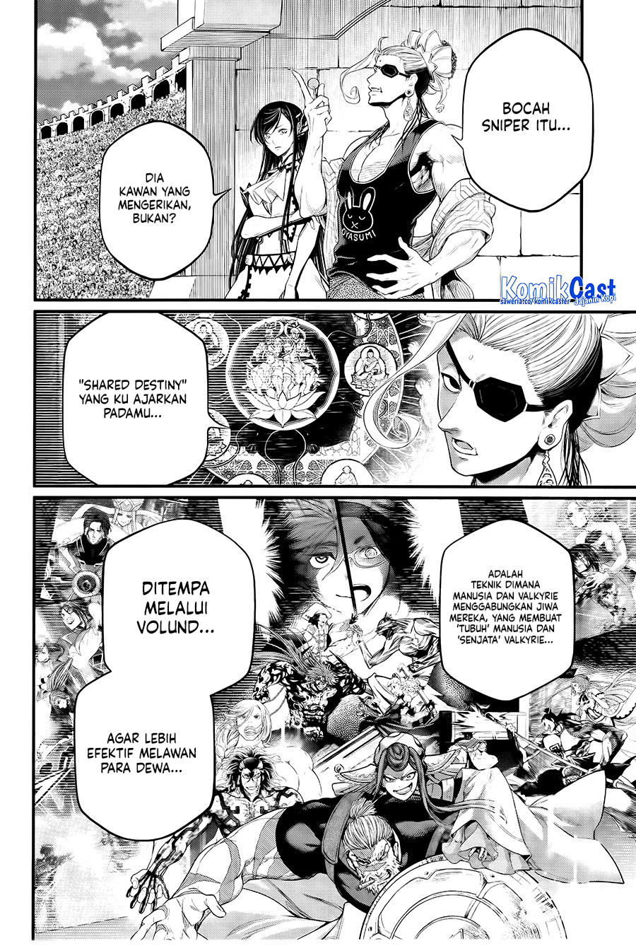 Halaman 13 dari Shuumatsu no Valkyrie Chapter 101
