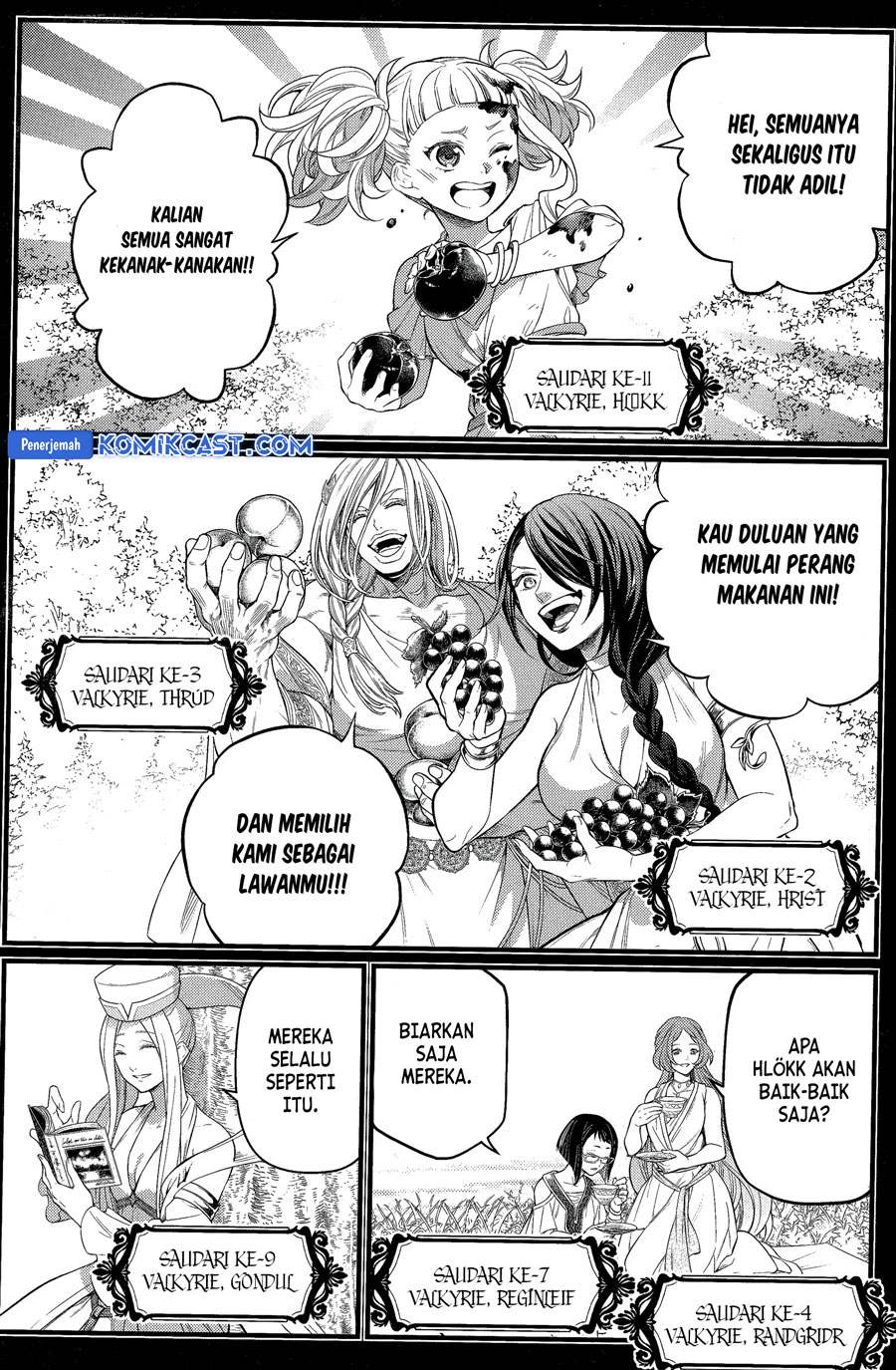 Halaman 8 dari Shuumatsu no Valkyrie Chapter 103
