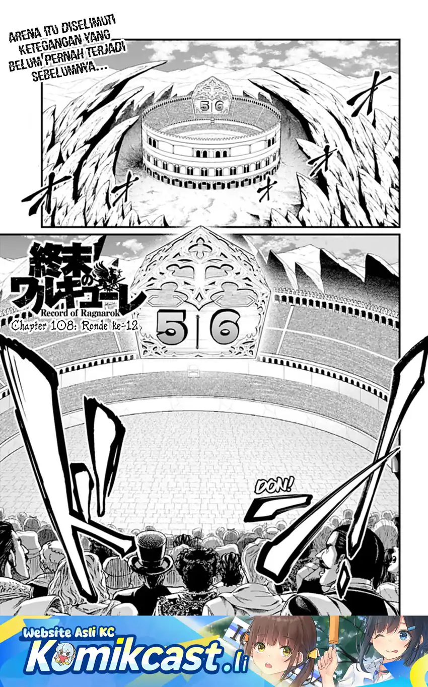 Halaman 2 dari Shuumatsu no Valkyrie Chapter 108